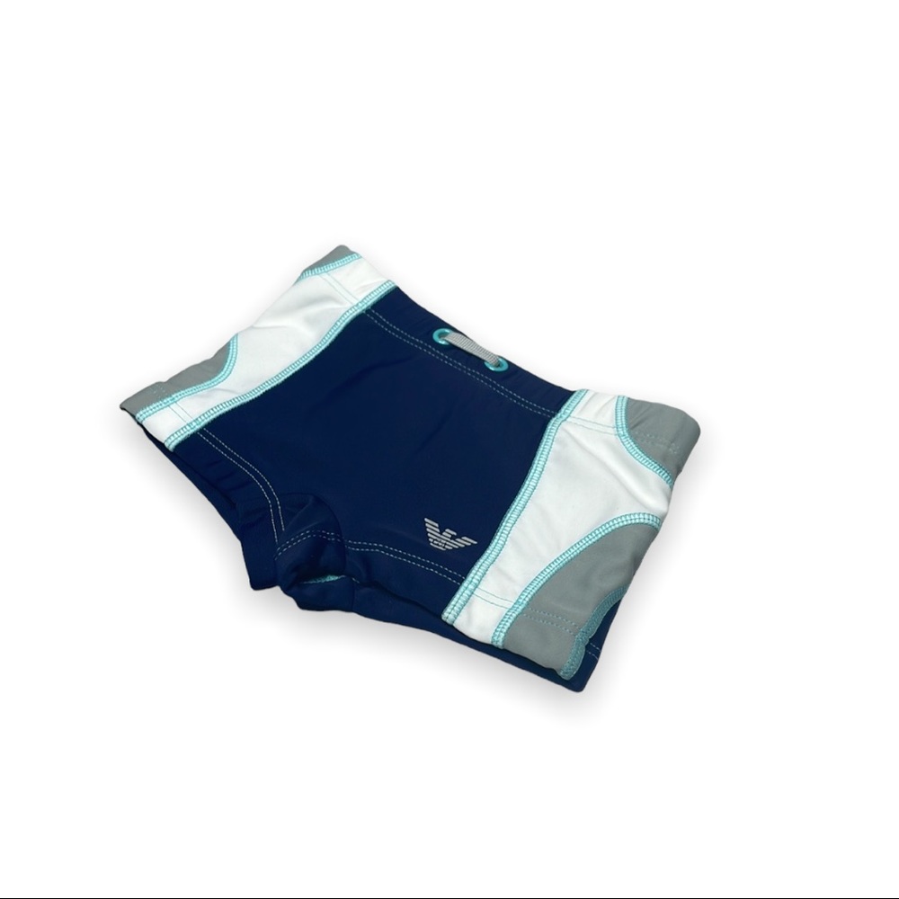 Armani Baby Logo-Print Trunks